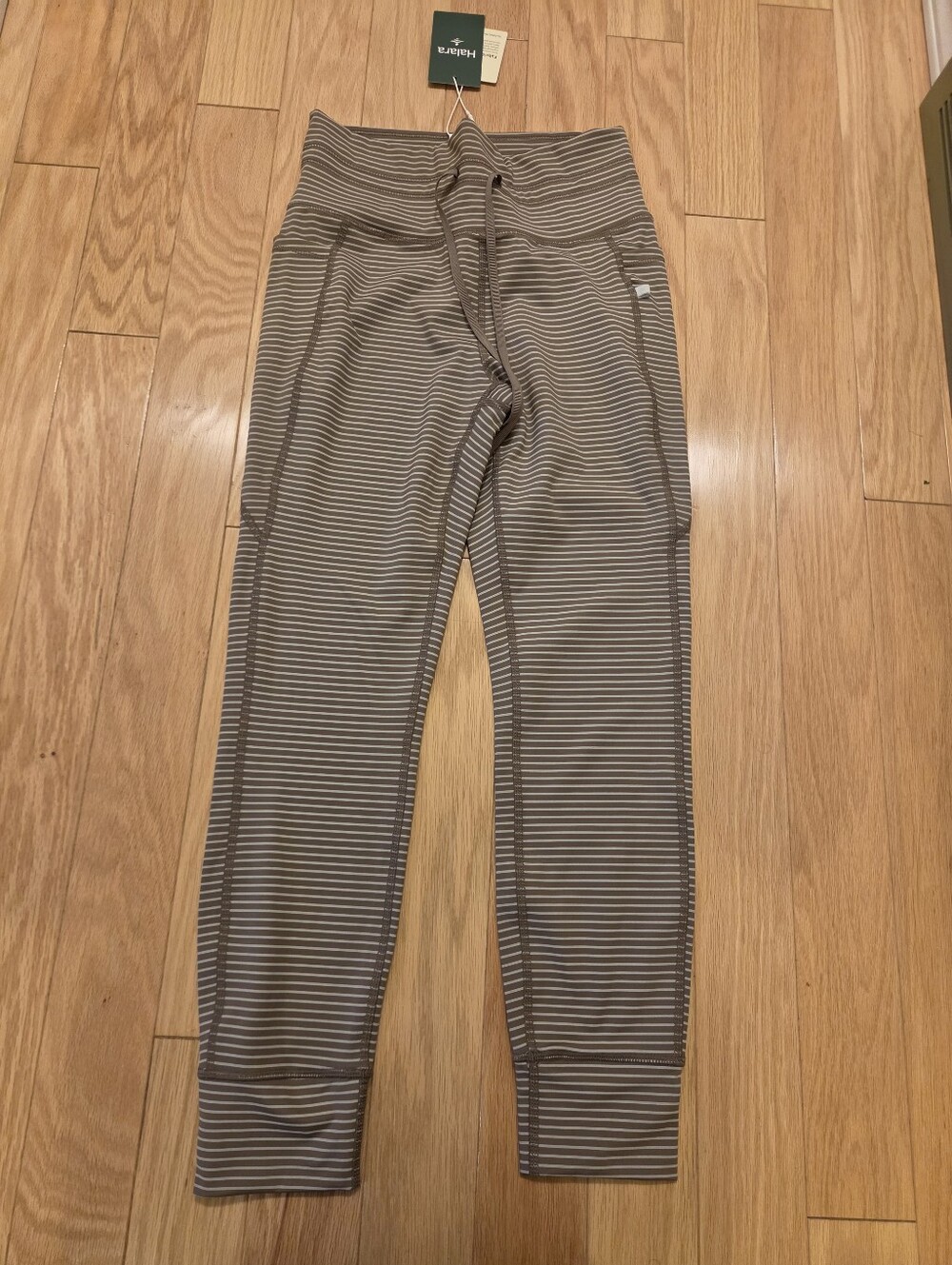 Halara Striped High-Waisted Leggings